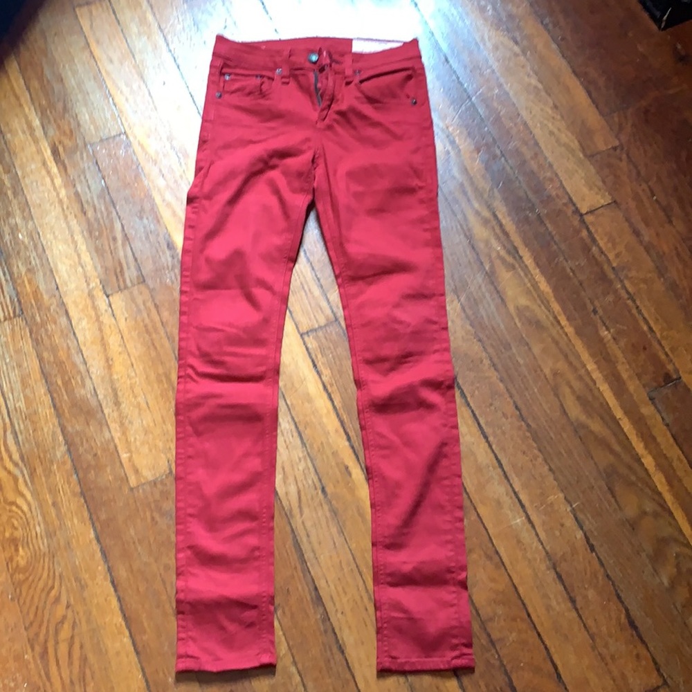 Rag & Bone High Rise Skinny Jeans
